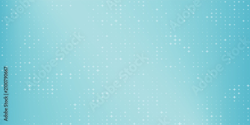 Cuadro en lienzo Abstract medical background, healthcare backdrop, digital tech wallpaper, blue gradient background, geometric cross pattern