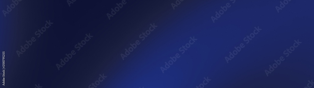 Naklejka premium Deep dark navy blue abstract gradient background with smooth flowing diagonal light and grainy noise texture for moody modern elegant wallpaper design
