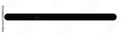 фотографія Straight line, stripe series from thin to thick and title banner