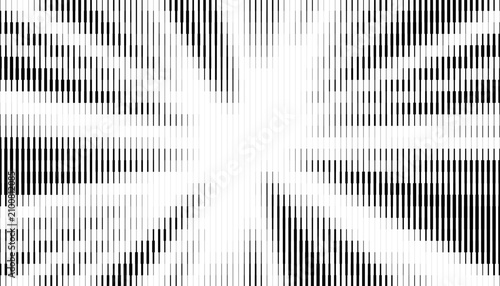 Black and white abstract glitch pattern with smooth transition halftone effect for sporty design element. Editable graphic resource. Vector Format Illustration. EPS10 