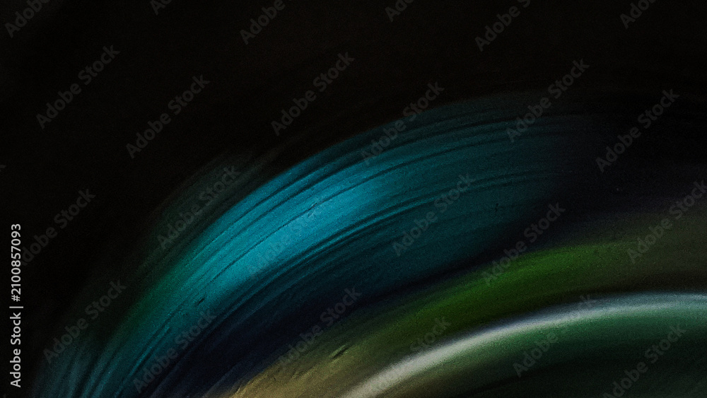 Fototapeta premium Dark Green Teal Grainy Swirl