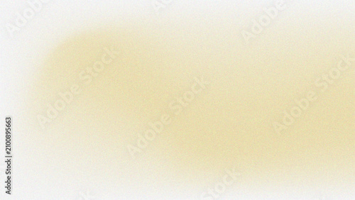 Textured Minimalist Cream and Gold-Yellow Gradient Banner with Film Grain