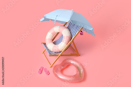 Summer vacation with beach ...