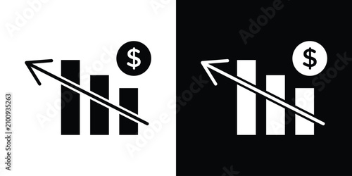Εκτύπωση καμβά Fiscal policy icon