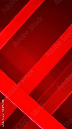 Abstract red diagonal lines on a dark gradient background.