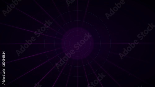 dynamic retro pink rotating line motion graphics
