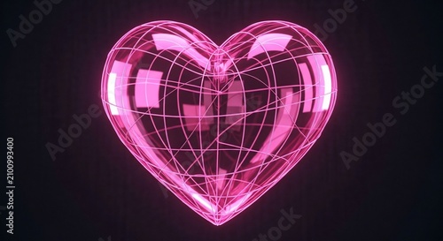 Glow of the Geometric Heart