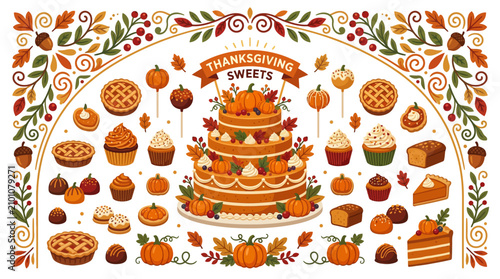 Thanksgiving sweets and desserts