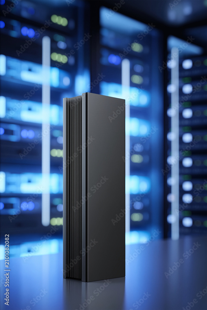 Fototapeta premium Advanced Computing Hardware for Optimizing Data Processing Speed