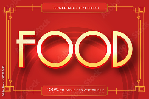 Modern Golden Luxury Text Effect Vector
