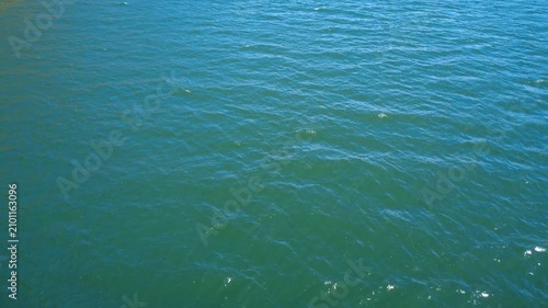  Rippling green water of the Columbia River