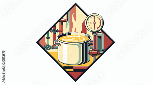 vintage canning illustration