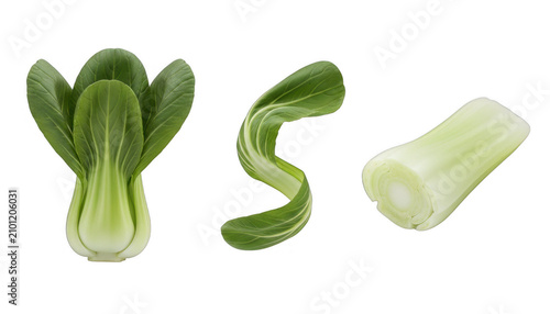 Fresh Bok Choy Vegetable Trio for Healthy Eating