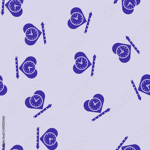 Slika na platnu life expectancy vector glyph seamless pattern life expectancy sign illustration