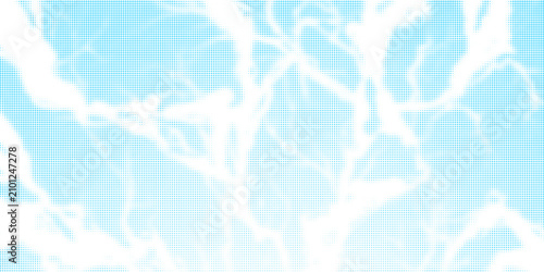 Foto Bright blue sky halftone background