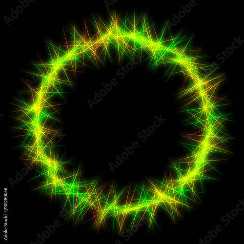 abstract glowing background