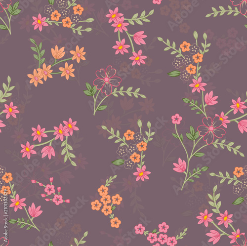 All Over Design Seamless Pattern Best Background Digital Print Textile