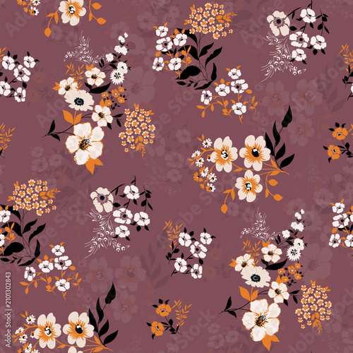 All Over Design Seamless Pattern Best Background Digital Print Textile