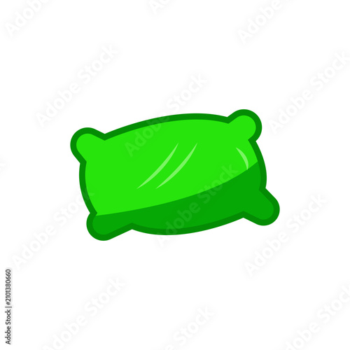green pillow icon