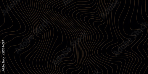 фотографія black and gold luxury background with dynamic wave composition