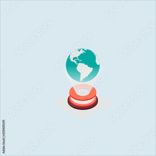 Desktop World Earth Globe