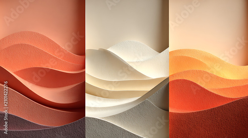 Abstract Red Wave Background with Curved Lines, Modern Vector Design, Colorful Flow Pattern Illustration for Wallpaper, Business Banner, Web Template and Creative Digital Art Background
