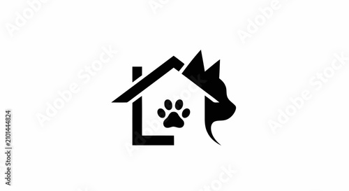 Konstfotografi Logo of a house with a dog's head and paw print appears on 1 (1371)