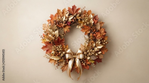  wreath on white background
