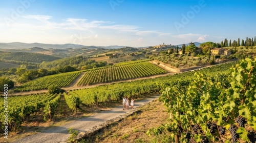 vineyard in tuscany