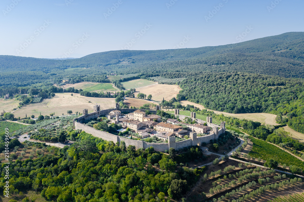 Obraz premium Monteriggioni