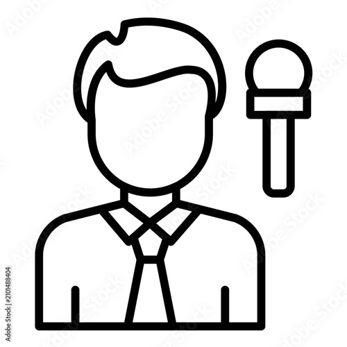 Journalist Icon