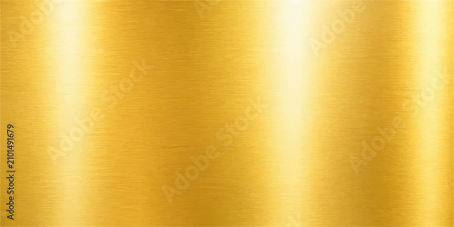 Konstfotografi Luxury Brushed Gold Metal Texture Background with Polished Metallic Surface Patt