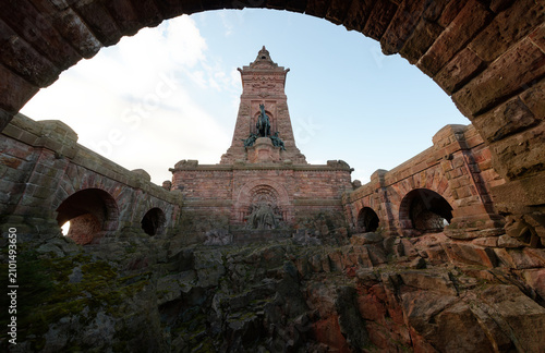 Fotografie Thüringen - Kyffhäuser - Kaiser-Wilhelm-Nationaldenkmal