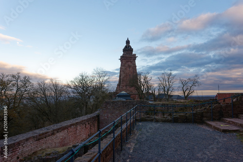 Cuadro en lienzo Thüringen - Kyffhäuser - Kaiser-Wilhelm-Nationaldenkmal