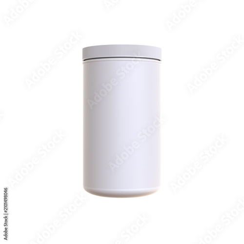 white plastic cup
