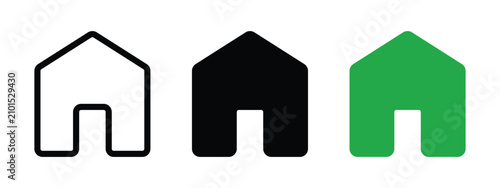 House icon vector illustration, home symbol  vector.