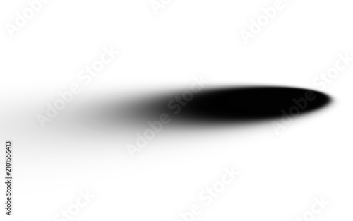 floor drop shadow overlay effect element isolated on a clean white backdrop.