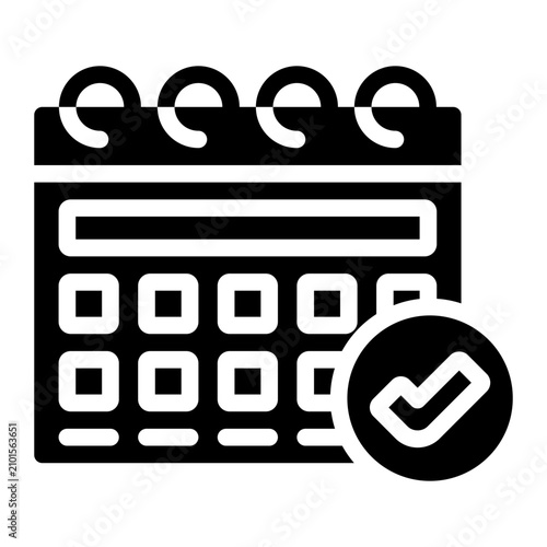 calendar icon vector
