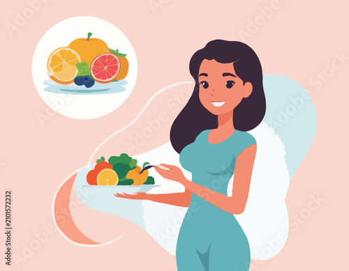 Photography Intermittent fasting woman