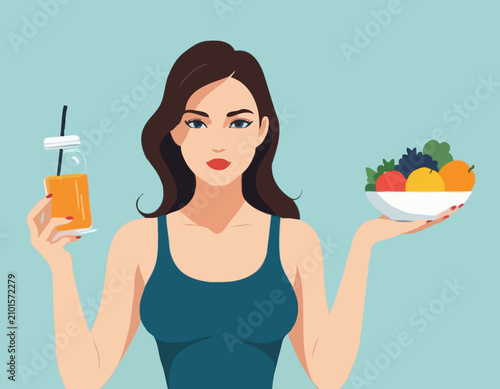 фотографія Intermittent fasting woman
