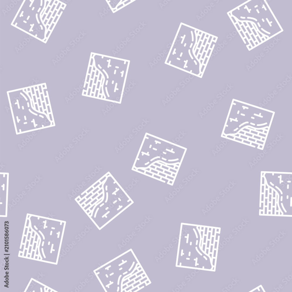 Obraz premium design wall line seamless pattern design wall thin line illustration