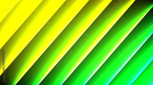 Yellow Green Cyan Glass Effect Diagonal Gradient Panels Abstract Futuristic Background