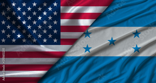 Bild auf Leinwand Diplomatic relations between the United States and Honduras