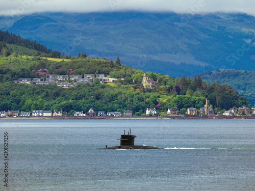 Obraz na plátně Nuclear submarine