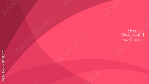 Fotografie A vibrant abstract background featuring soft pink curves and modern geometric shapes for professional design projects