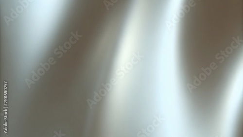 Fotografie Silver metallic background with smooth chrome gradient, mirror reflections and polished steel texture, elegant luxury backdrop for branding, packaging and premium design