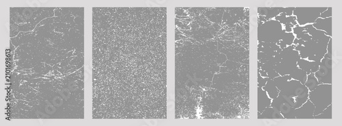 Grunge texture set with cracked, speckled, and distressed surfaces. Perfect for overlays, posters, digital art, and creative design backgrounds