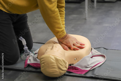 first aid course - company safety - cardiac massage - Basic Life Support
