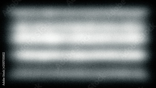 Quadro su tela Abstract analog television static glitch background with heavy noise