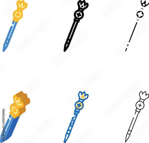 stickpin jewelry color icon vector. stickpin jewelry sign. isolated symbol illustration stylized